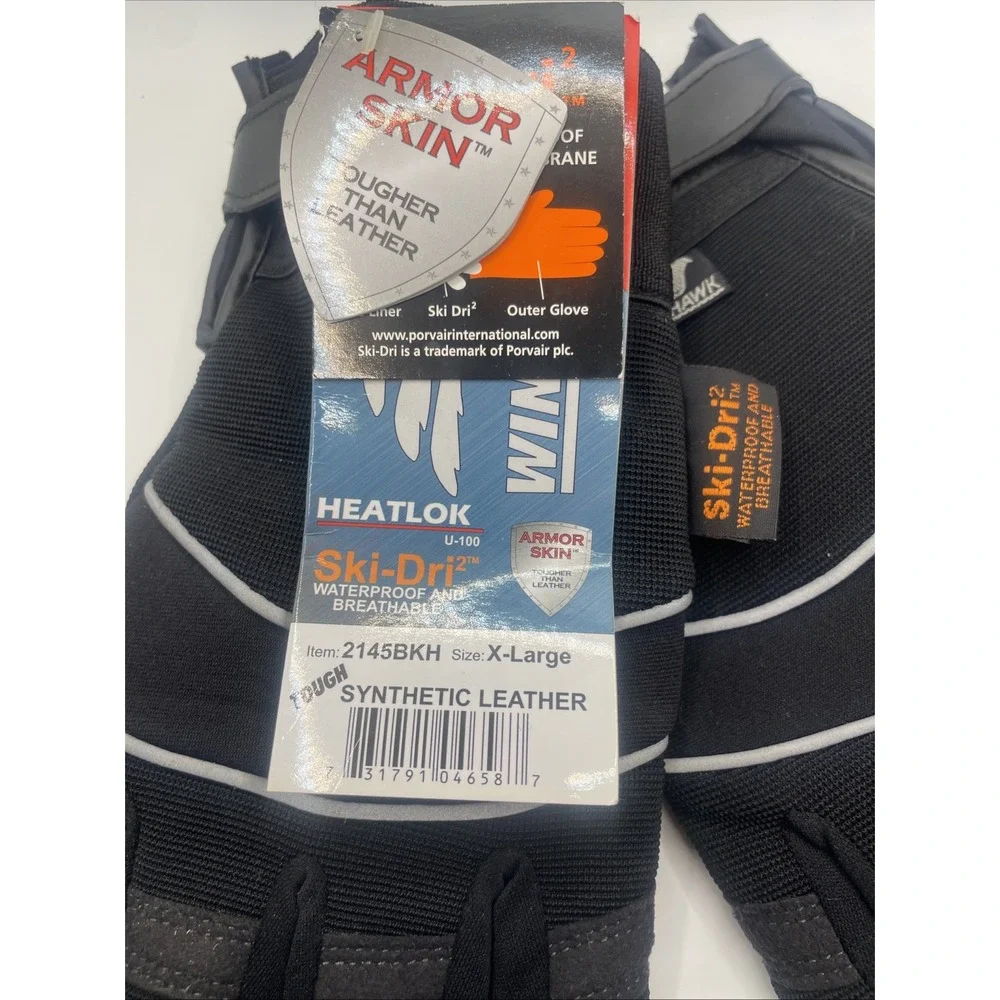 pair of‎ SteepGear Winter Hawk full-finger gloves